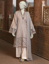 GREY DOBBY EMBROIDERED 2PC