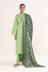 Sapphire LAWN 3PCS PRINTED TROUSER UNSTITCHED - V5 - SAPCL427
