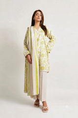 Alkaram LAWN 3PCS UNSTITCHED - AK7257