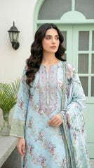 Lakhany LAWN 3PCS UNSTITCHED - LM1016