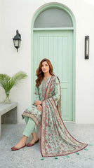 Lakhany LAWN 3PCS UNSTITCHED - LM1015