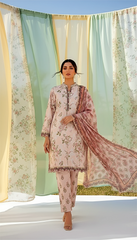 Lakhany LAWN 3PCS UNSTITCHED - LK1003