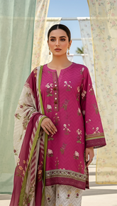 Lakhany LAWN 3PCS UNSTITCHED - LK1008