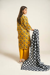 Alkaram LAWN 3PCS UNSTITCHED - AK6257