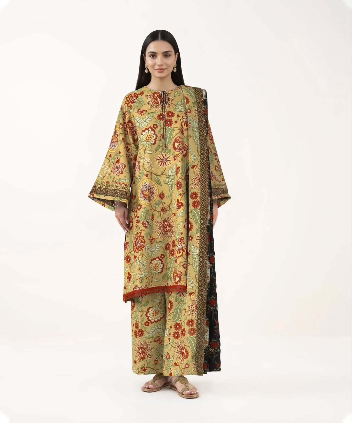 Sapphire LAWN 3PCS UNSTITCHED - V5 - SAPCL432