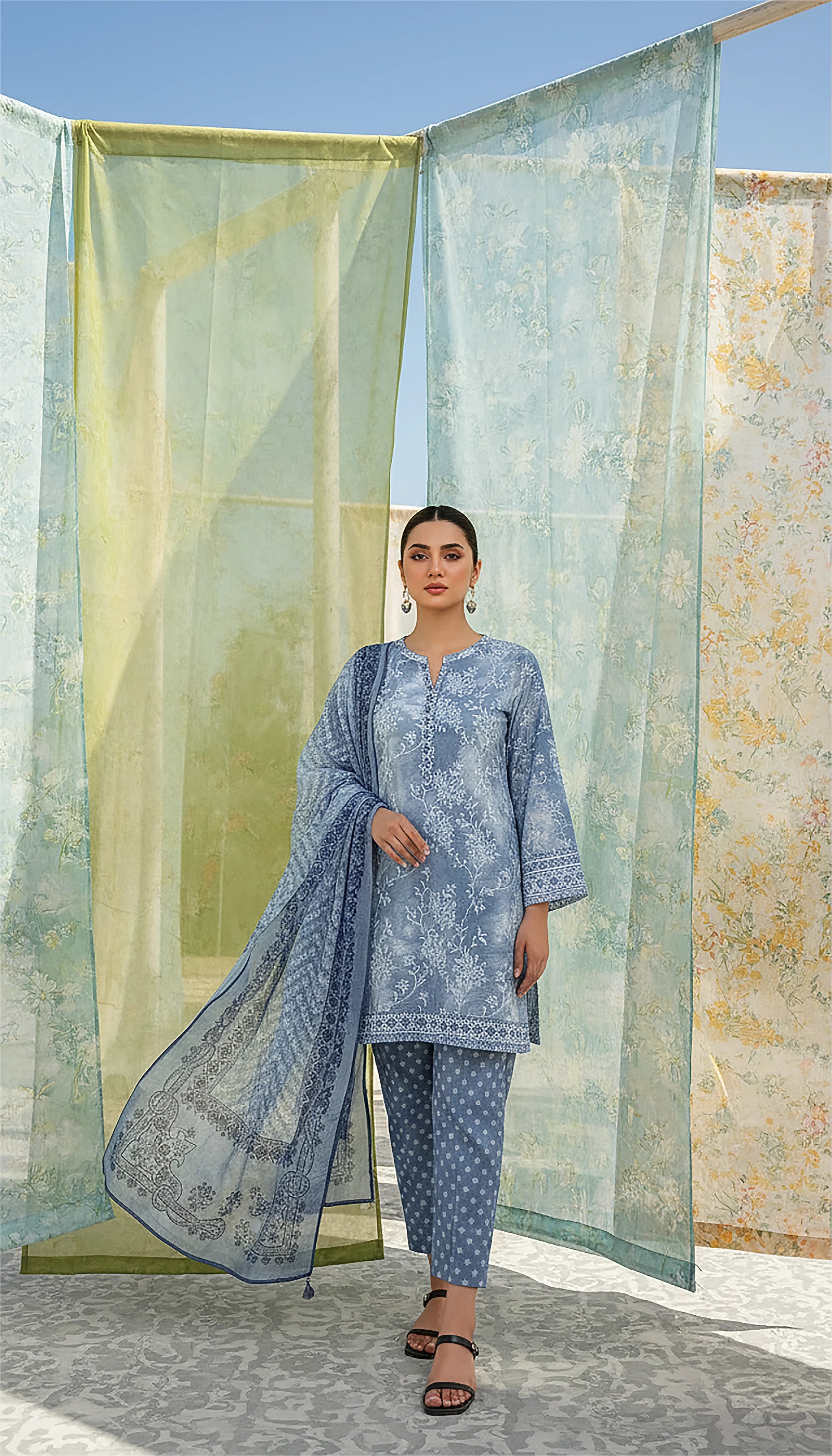 Lakhany LAWN 3PCS UNSTITCHED - LK1004