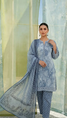 Lakhany LAWN 3PCS UNSTITCHED - LK1004