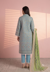 Alkaram Embroidery LAWN 3PCS UNSTITCHED - AK9262