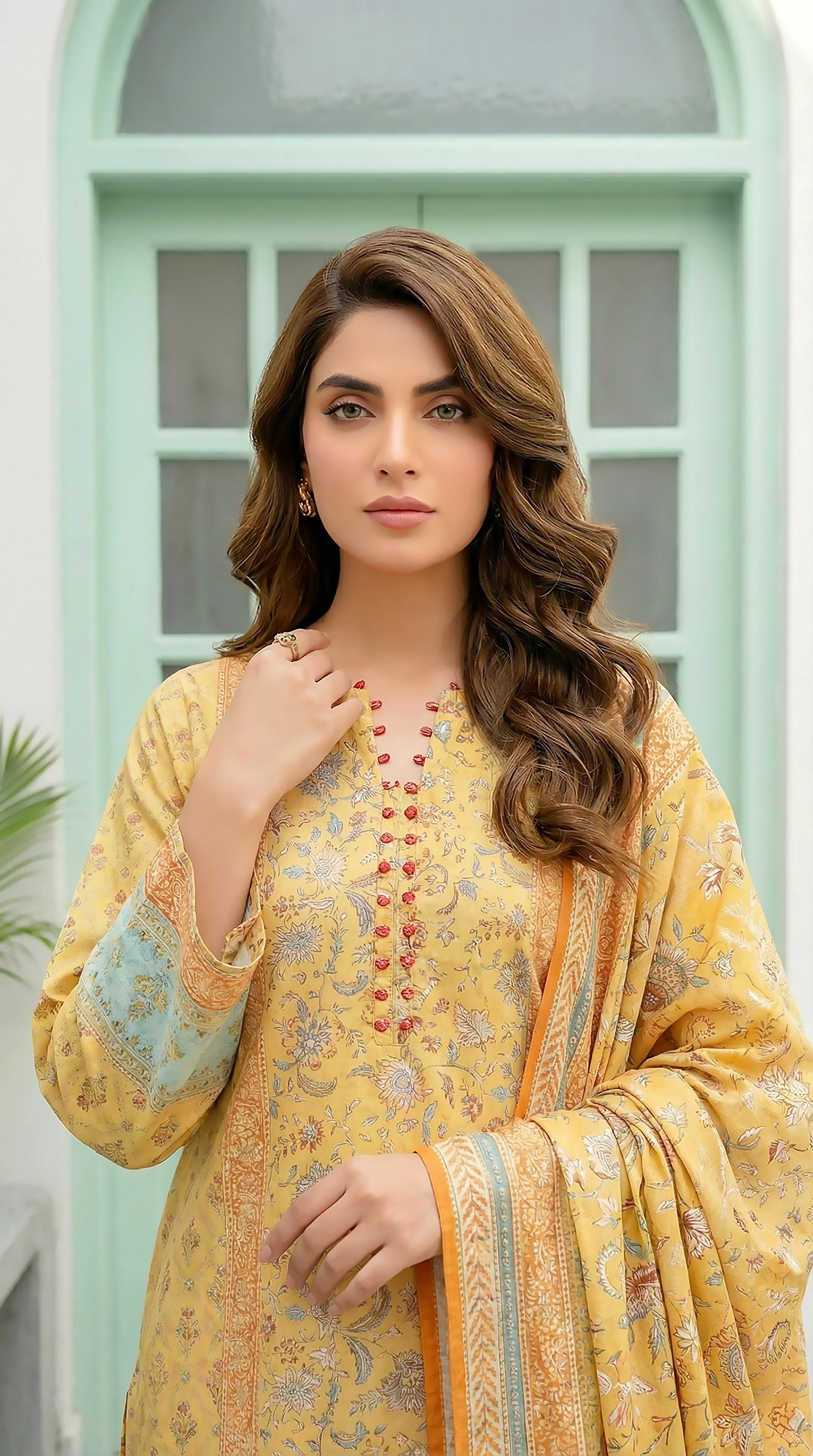 Lakhany LAWN 3PCS UNSTITCHED - LM1011