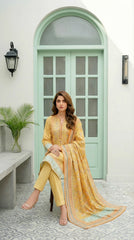 Lakhany LAWN 3PCS UNSTITCHED - LM1011