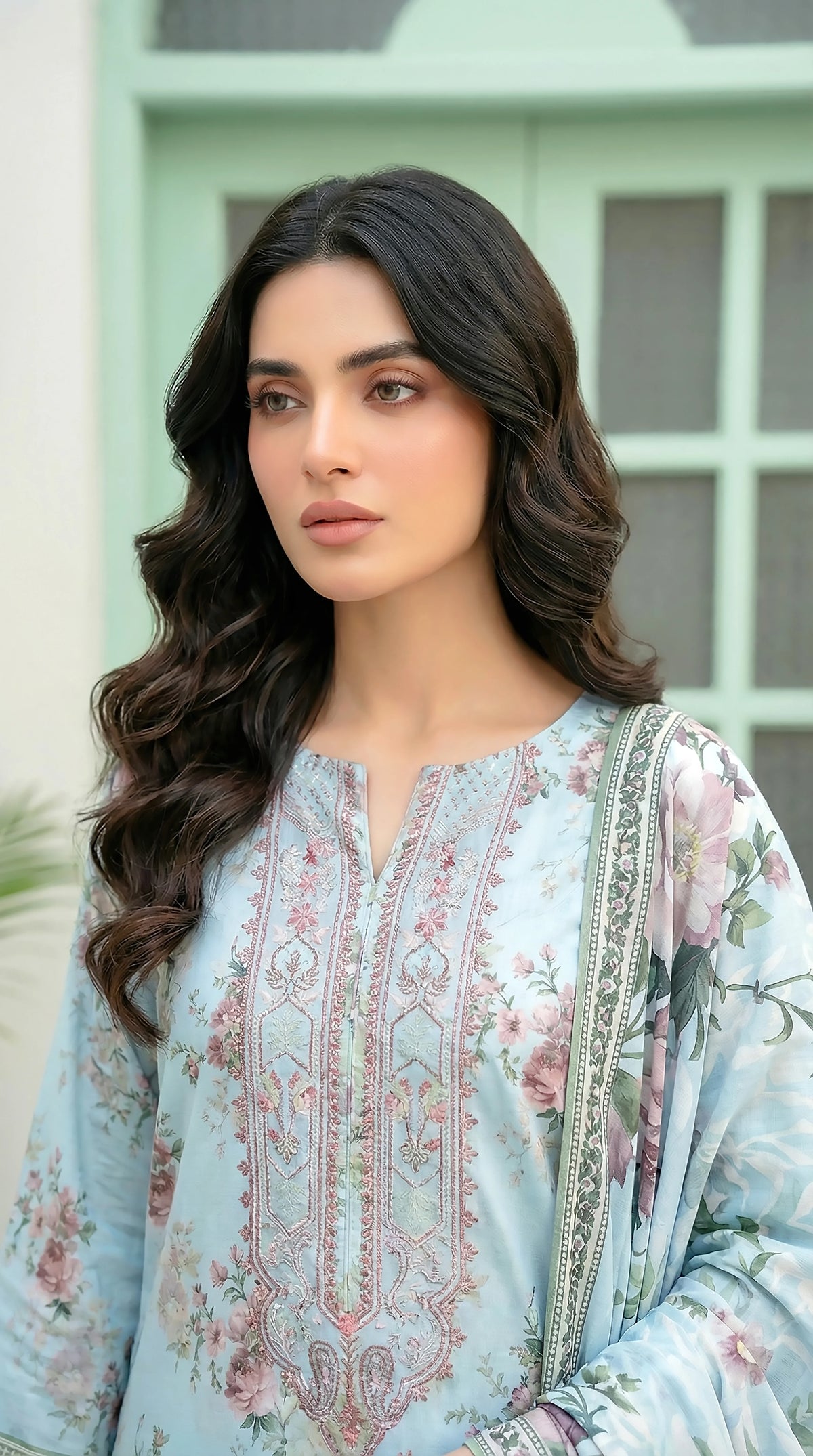 Lakhany LAWN 3PCS UNSTITCHED - LM1016