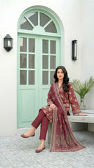 Lakhany LAWN 3PCS UNSTITCHED - LM1012