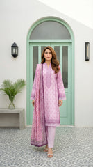 Lakhany LAWN 3PCS UNSTITCHED - LM1020