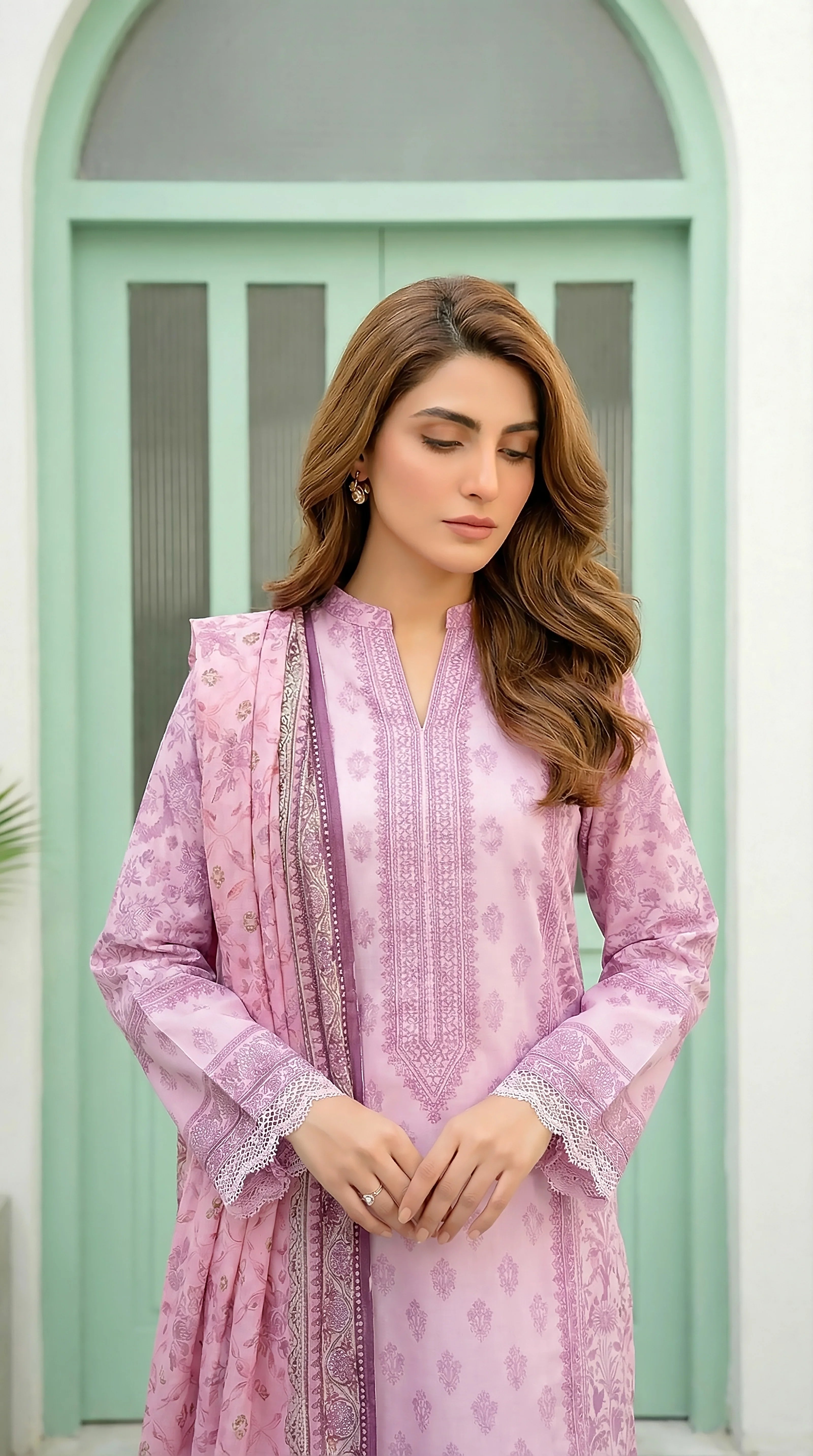 Lakhany LAWN 3PCS UNSTITCHED - LM1020