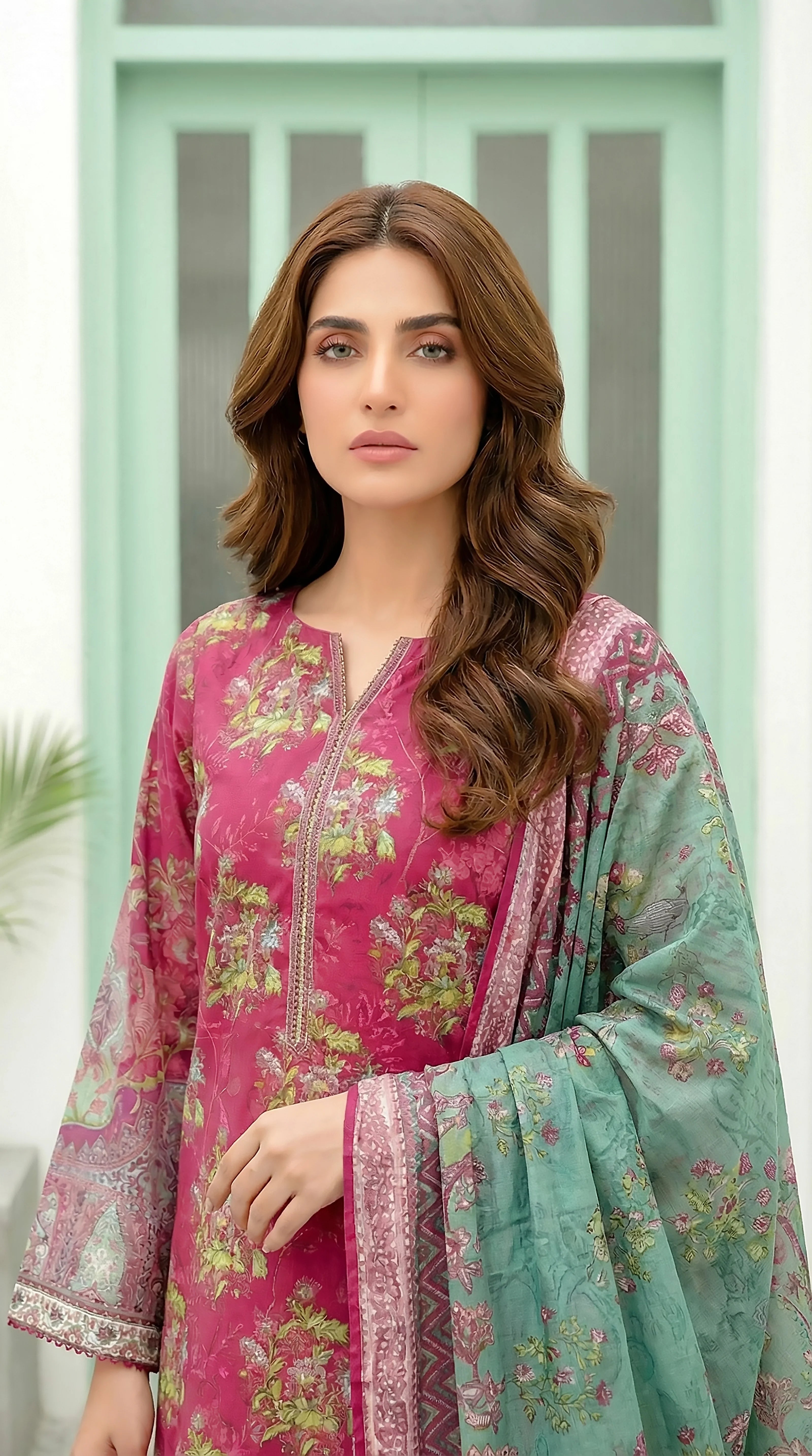 Lakhany LAWN 3PCS UNSTITCHED - LM1019