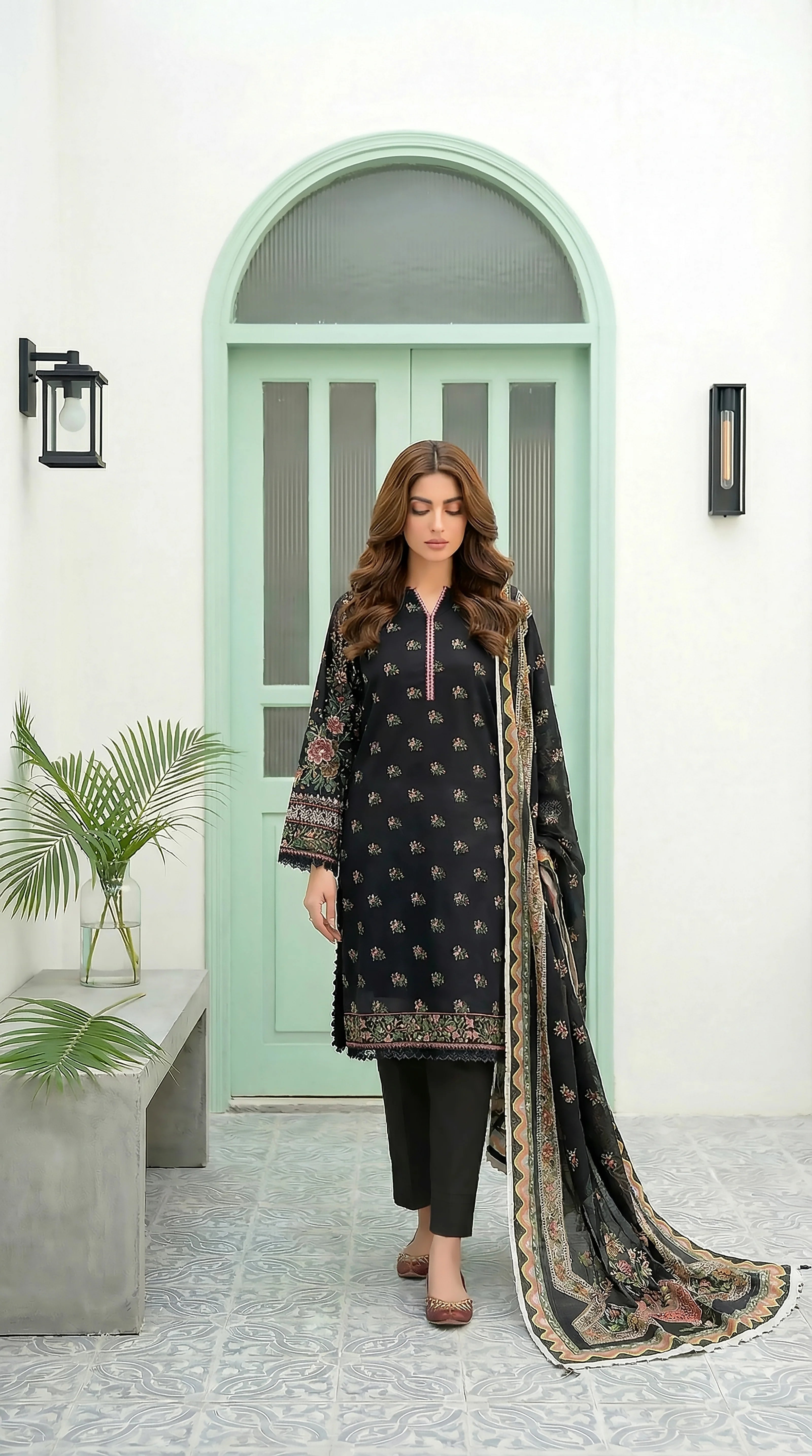 Lakhany LAWN 3PCS UNSTITCHED - LM1013