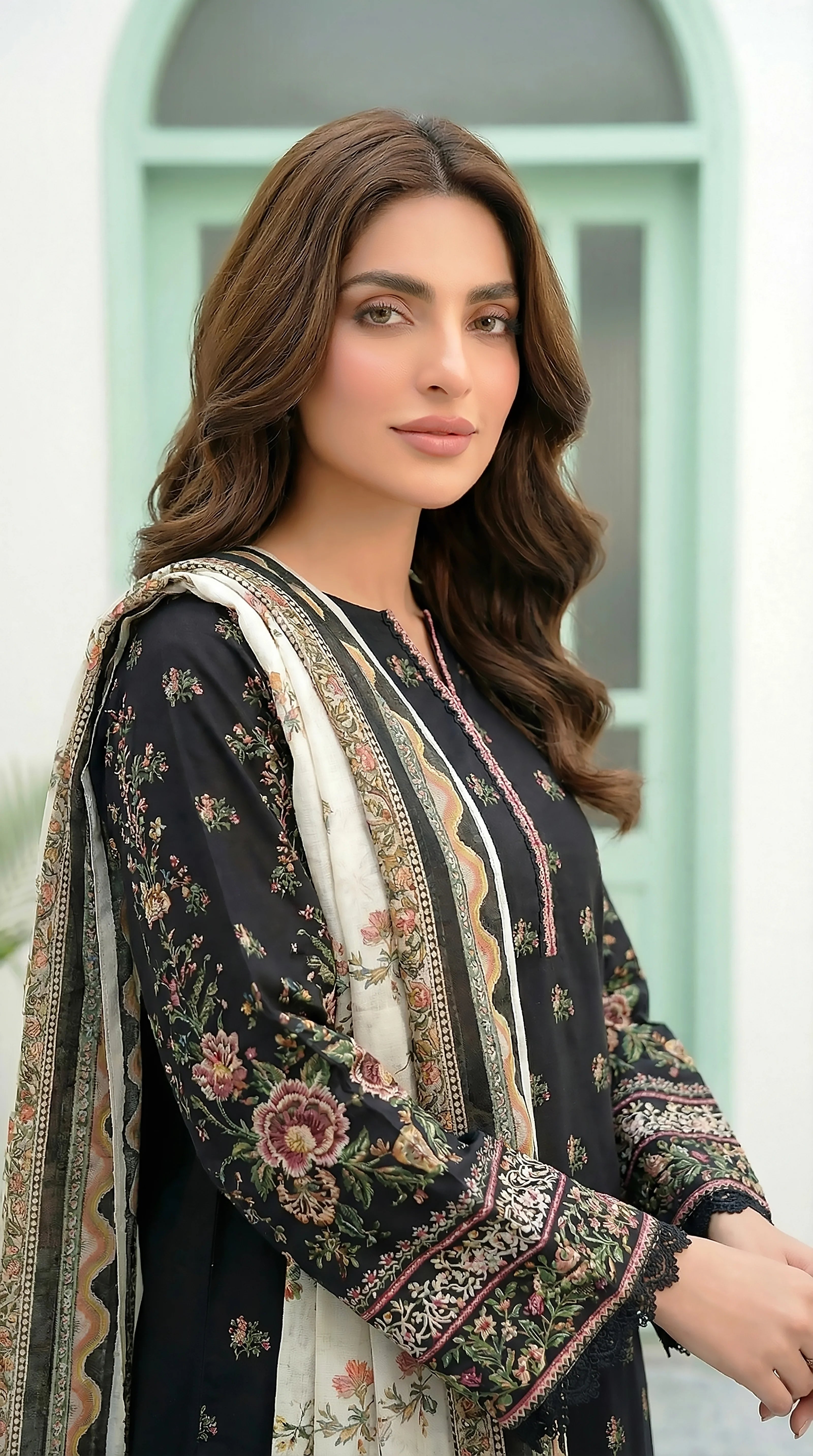 Lakhany LAWN 3PCS UNSTITCHED - LM1013
