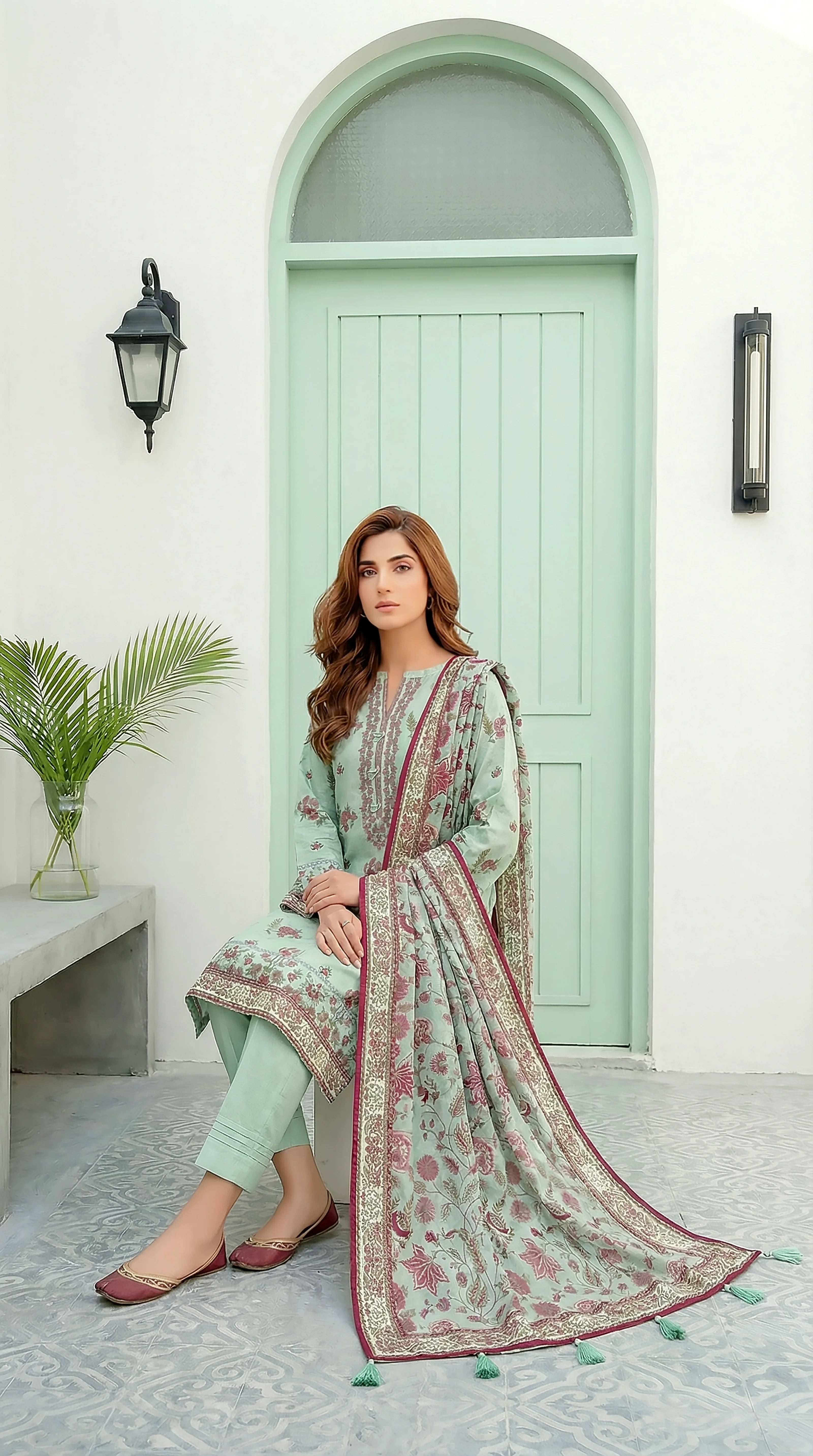 Lakhany LAWN 3PCS UNSTITCHED - LM1015