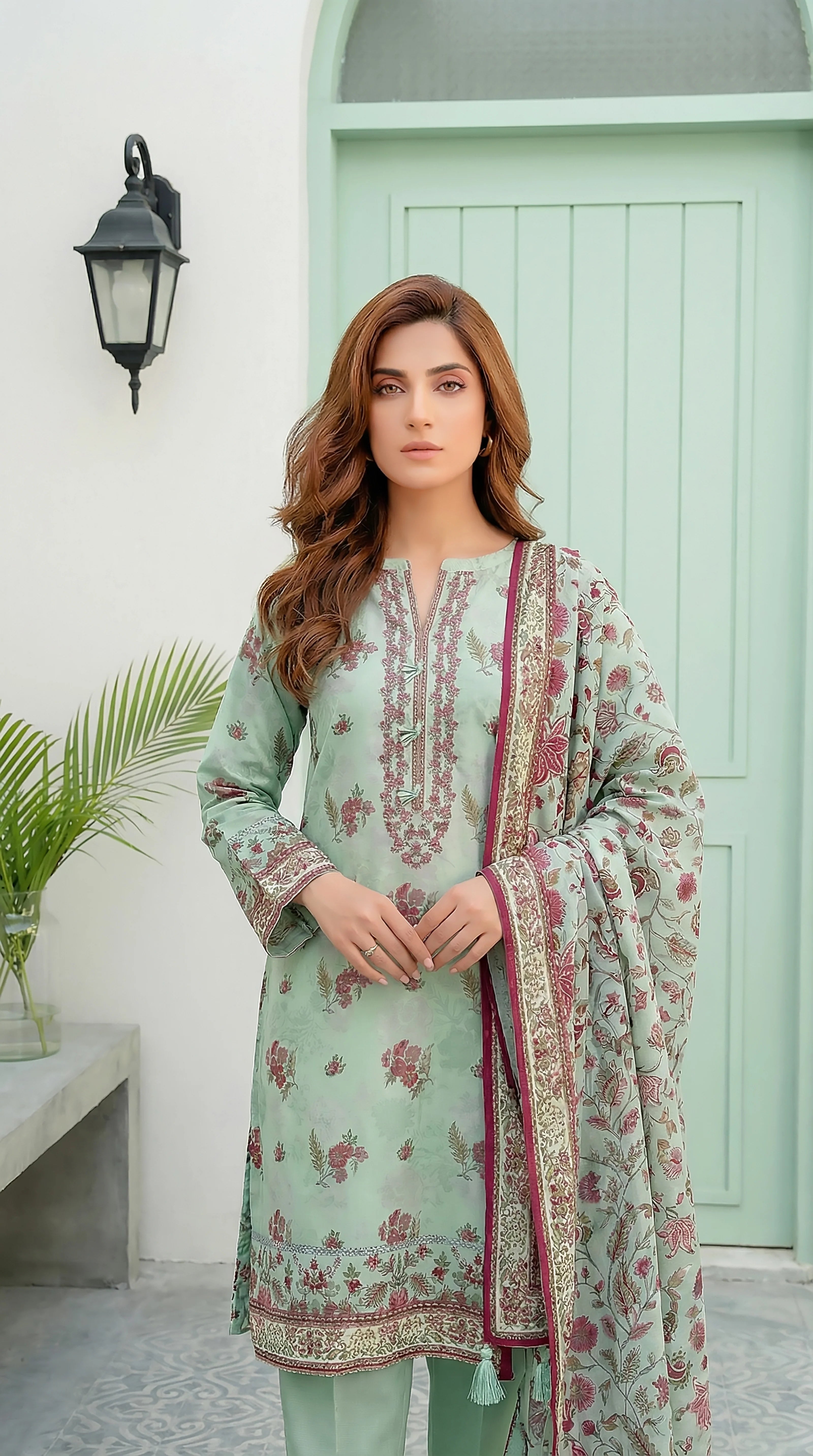 Lakhany LAWN 3PCS UNSTITCHED - LM1015