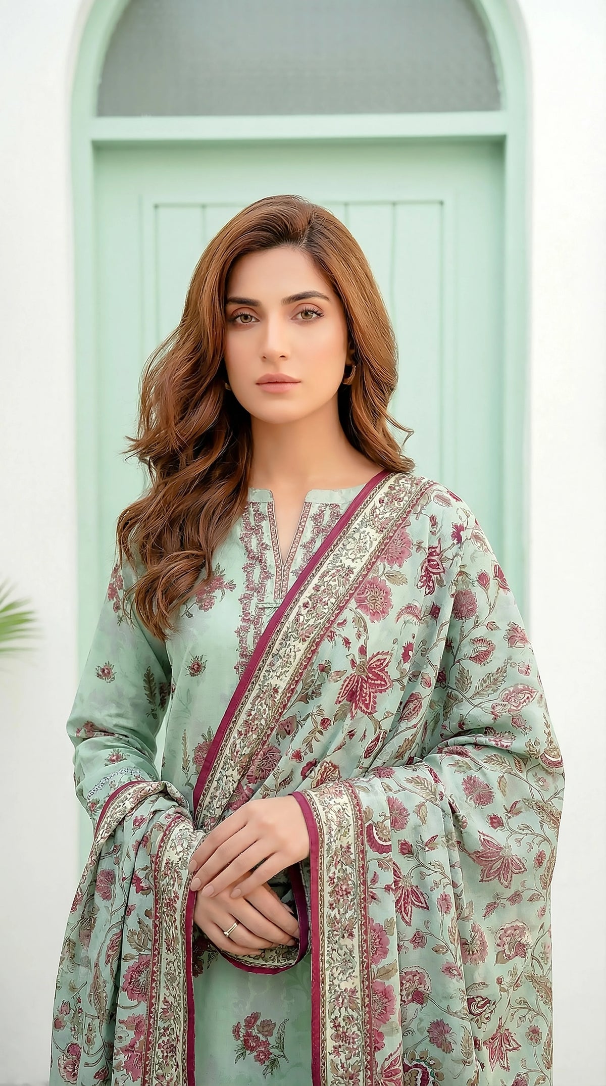 Lakhany LAWN 3PCS UNSTITCHED - LM1015