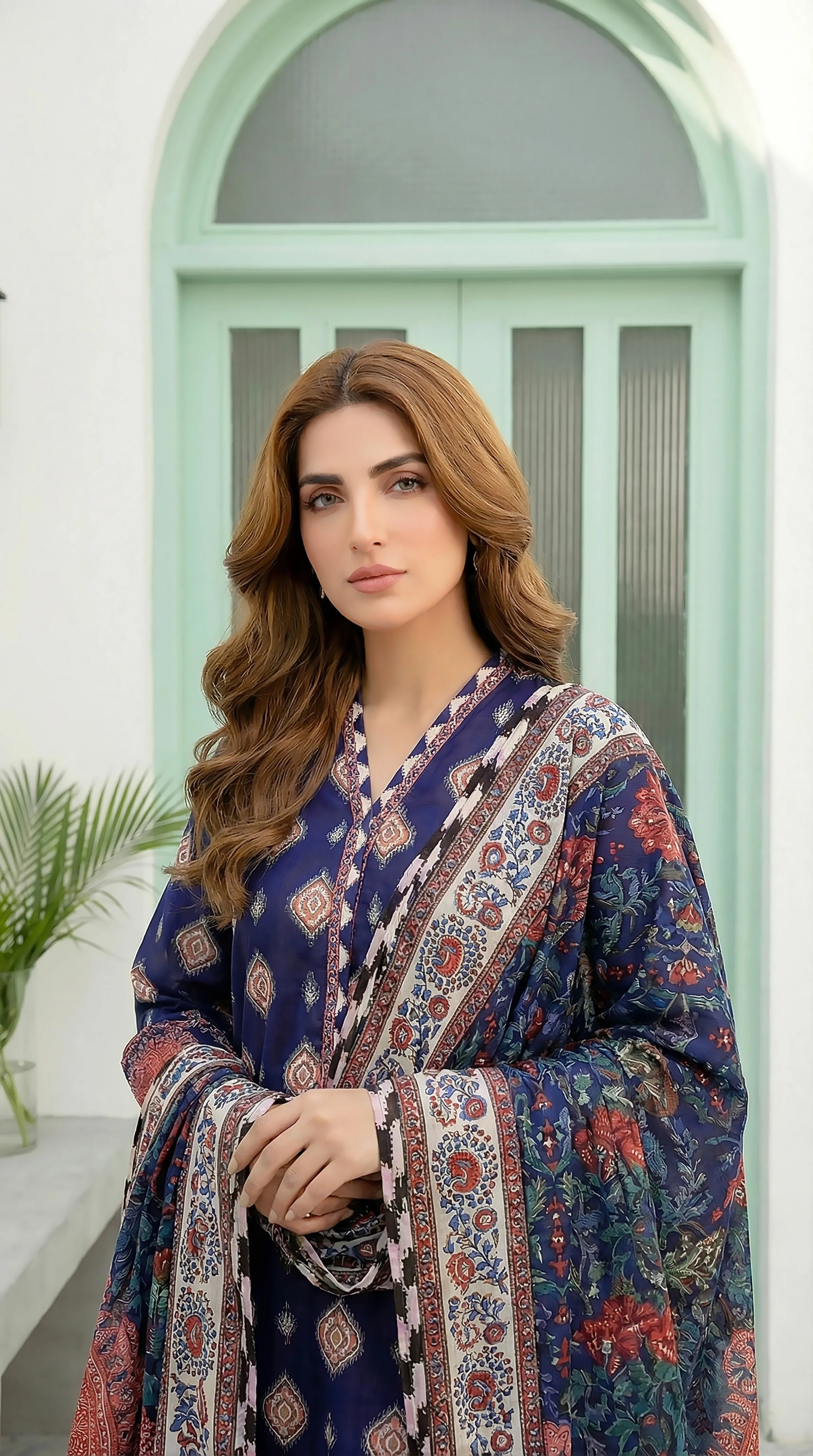 Lakhany LAWN 3PCS UNSTITCHED - LM1017