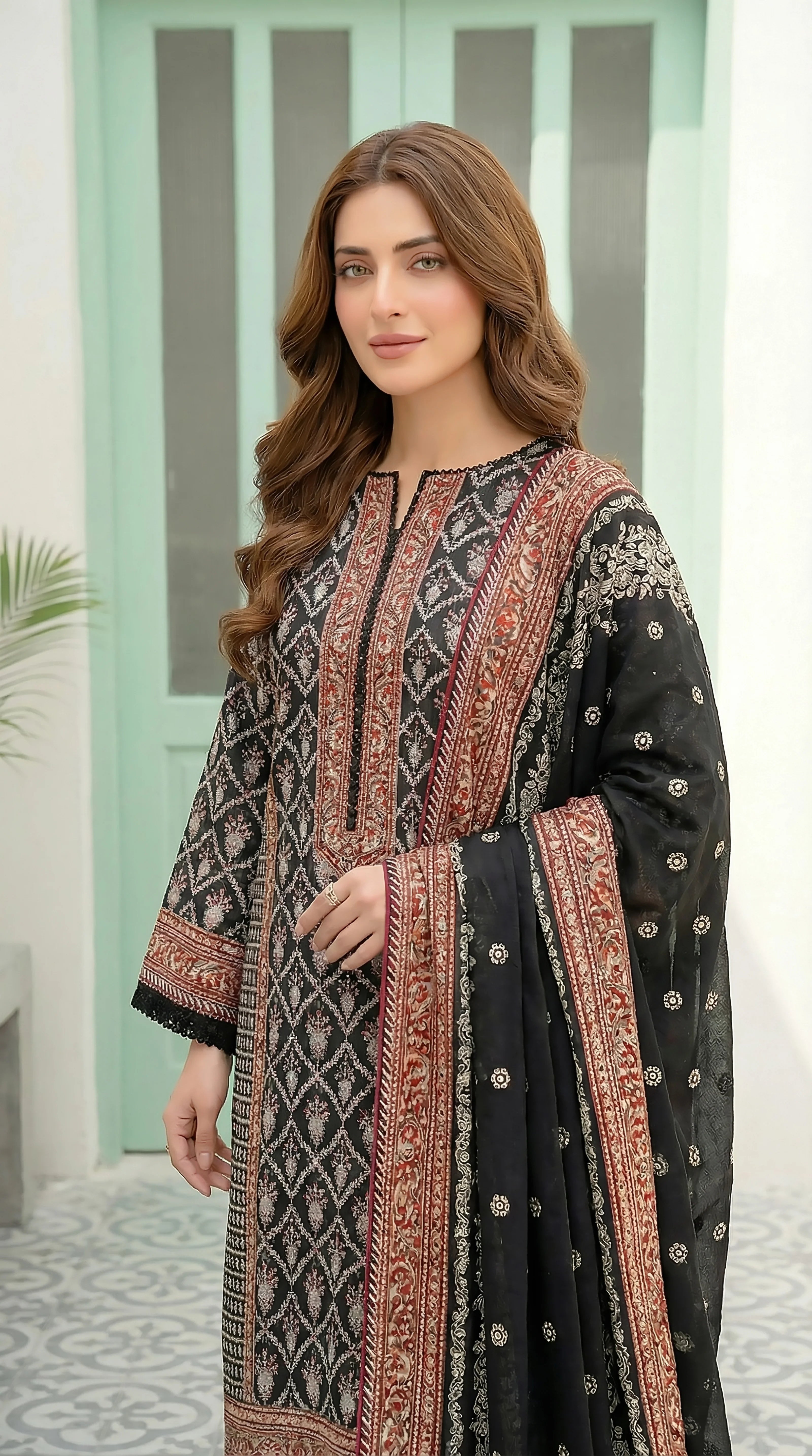 Lakhany LAWN 3PCS UNSTITCHED - LM1018