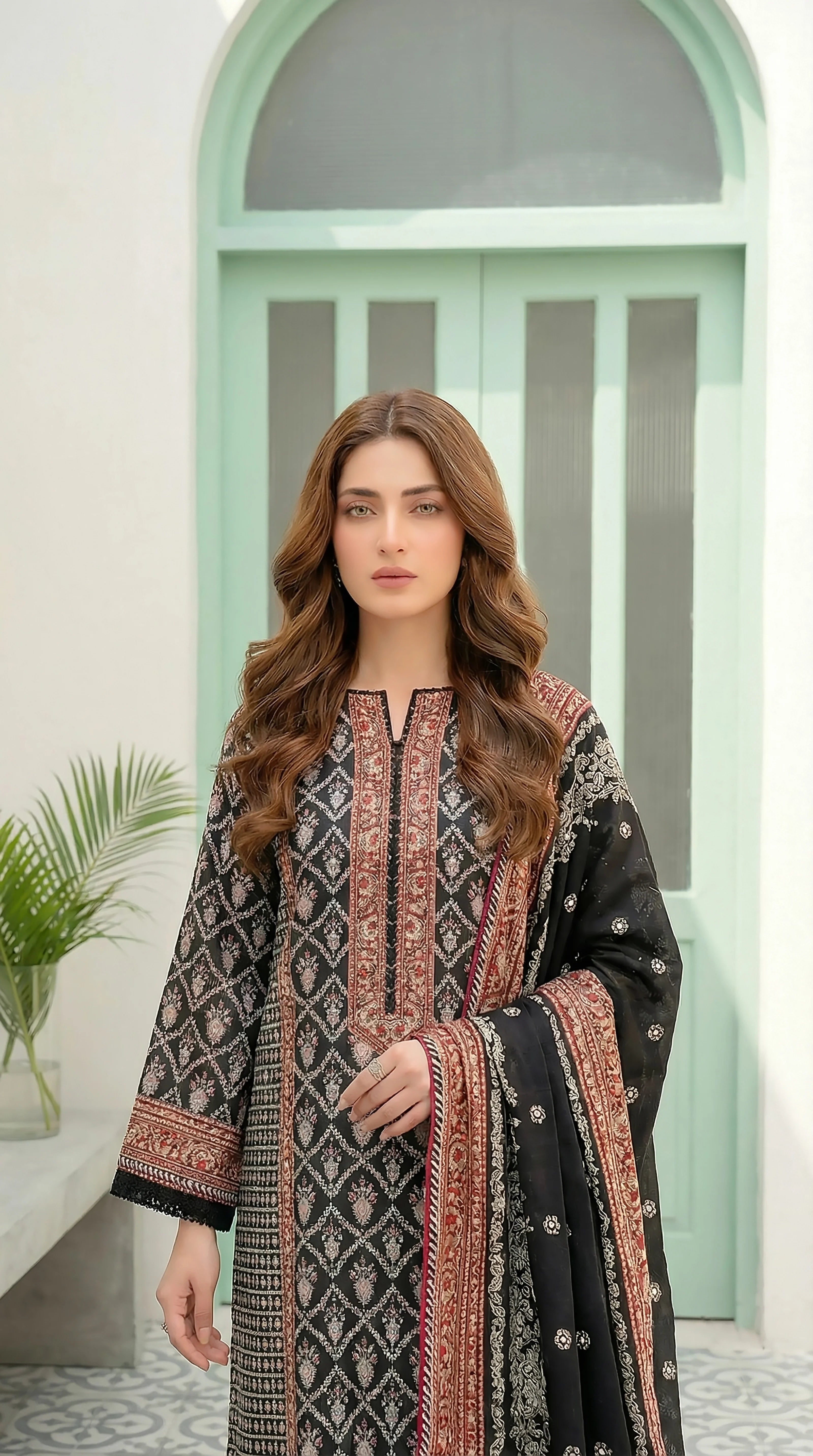 Lakhany LAWN 3PCS UNSTITCHED - LM1018