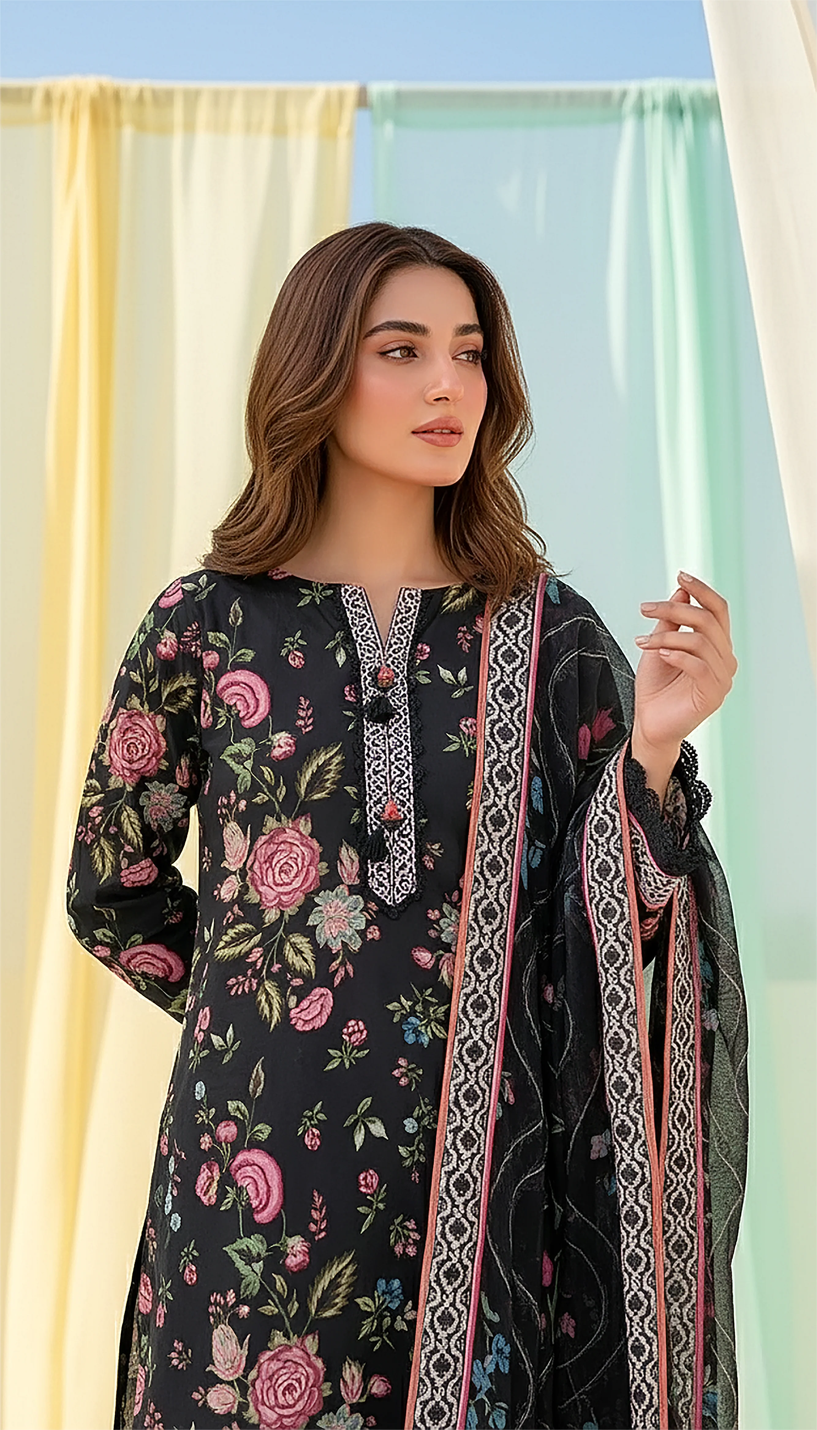 Lakhany LAWN 3PCS UNSTITCHED - LK0096
