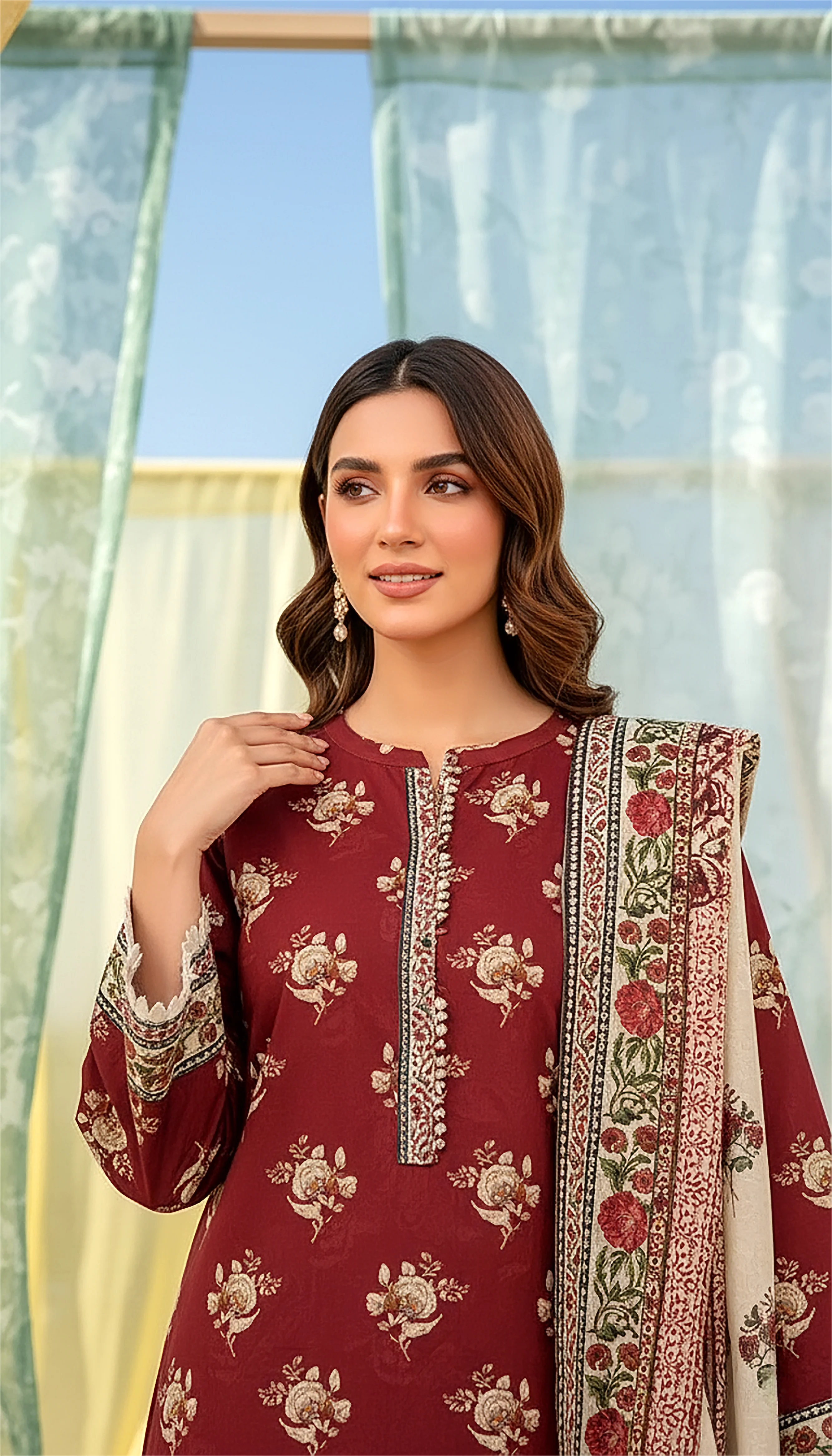 Lakhany LAWN 3PCS UNSTITCHED - LK1001