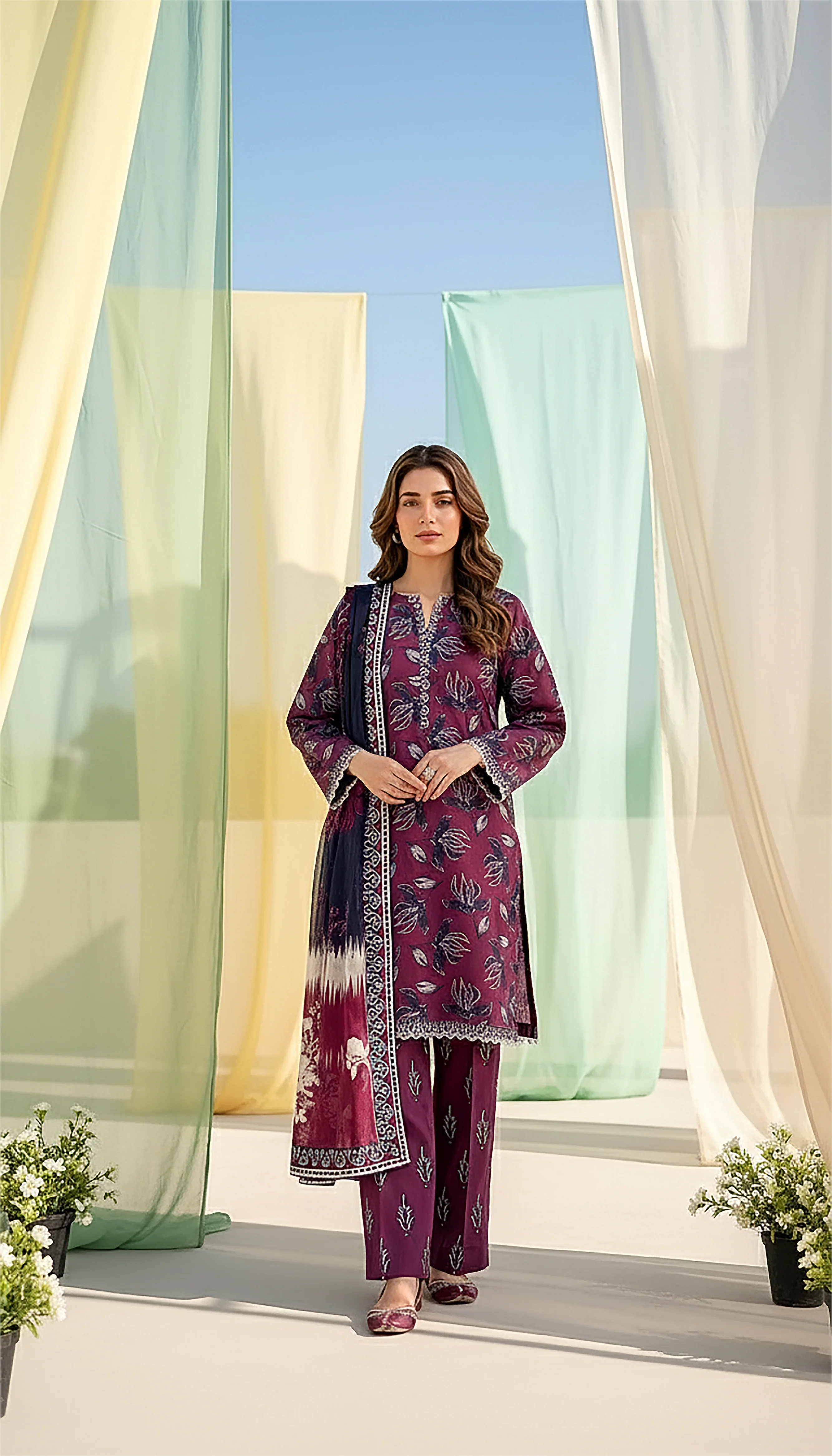 Lakhany LAWN 3PCS UNSTITCHED - LK0441