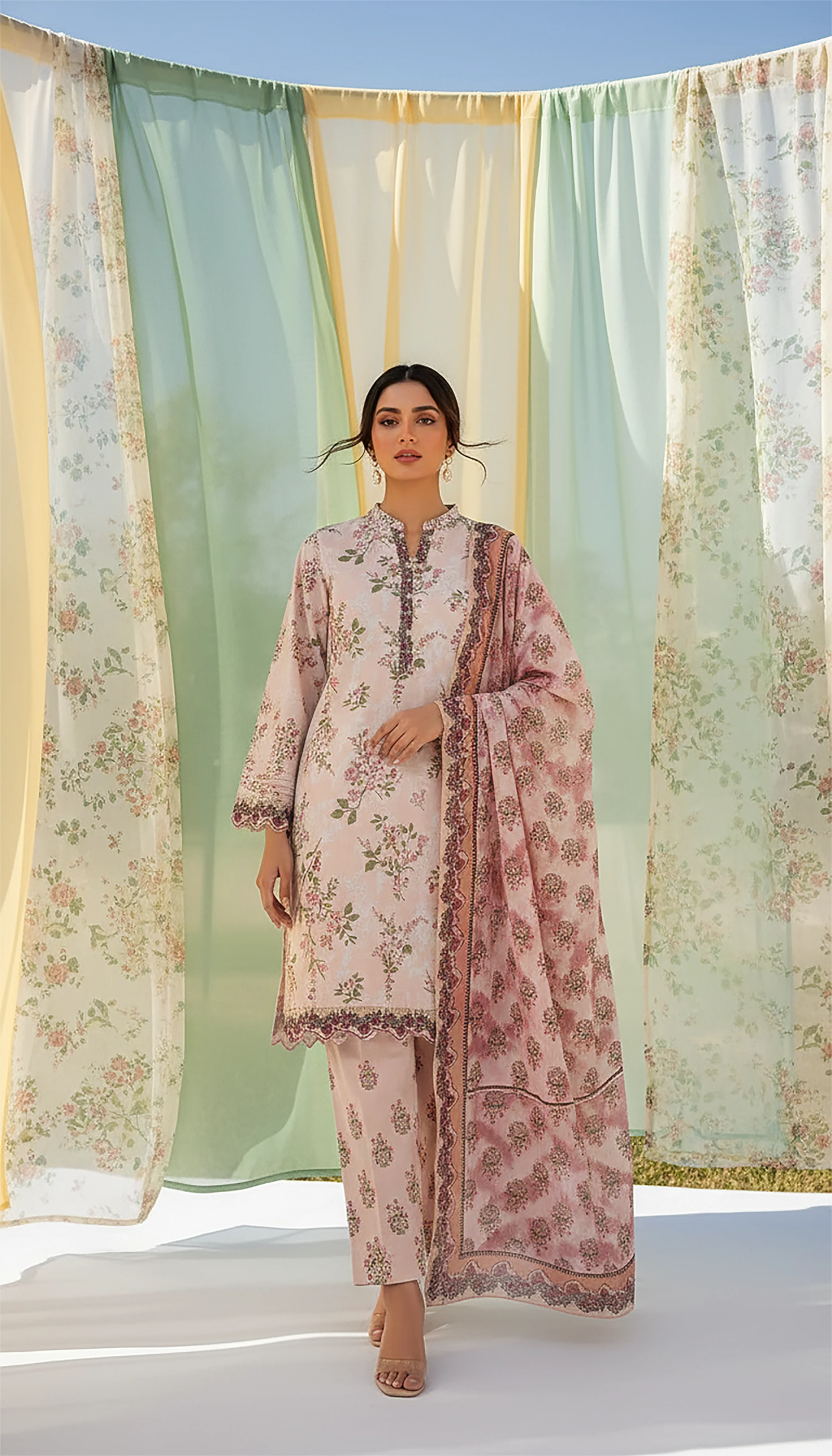 Lakhany LAWN 3PCS UNSTITCHED - LK1003