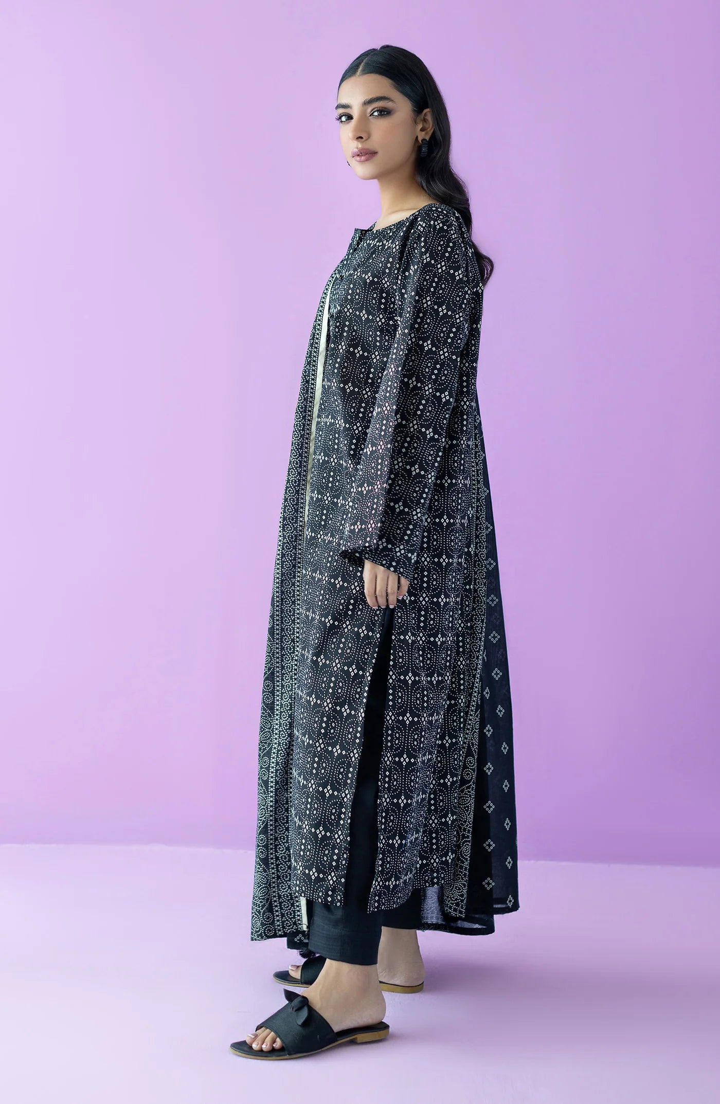 Orient 3 Piece Printed Lawn Shirt , Lawn Pant and Lawn Dupatta - 23177