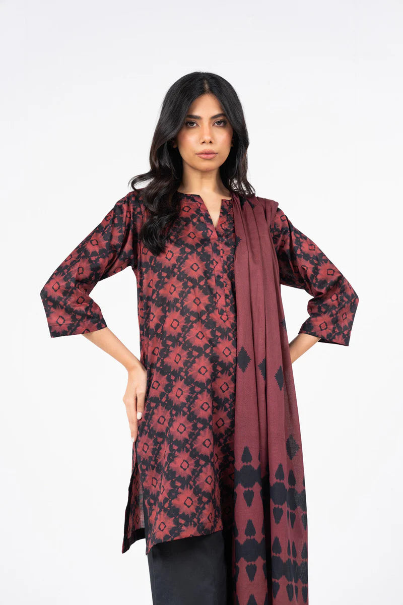 Alkaram Winter Khaddar 3pc