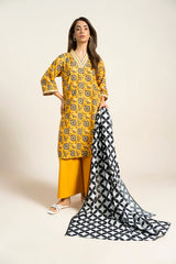 Alkaram LAWN 3PCS UNSTITCHED - AK6257