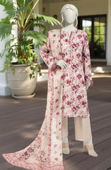 MTJ LAWN 3PCS UNSTITCHED - MTJ3797