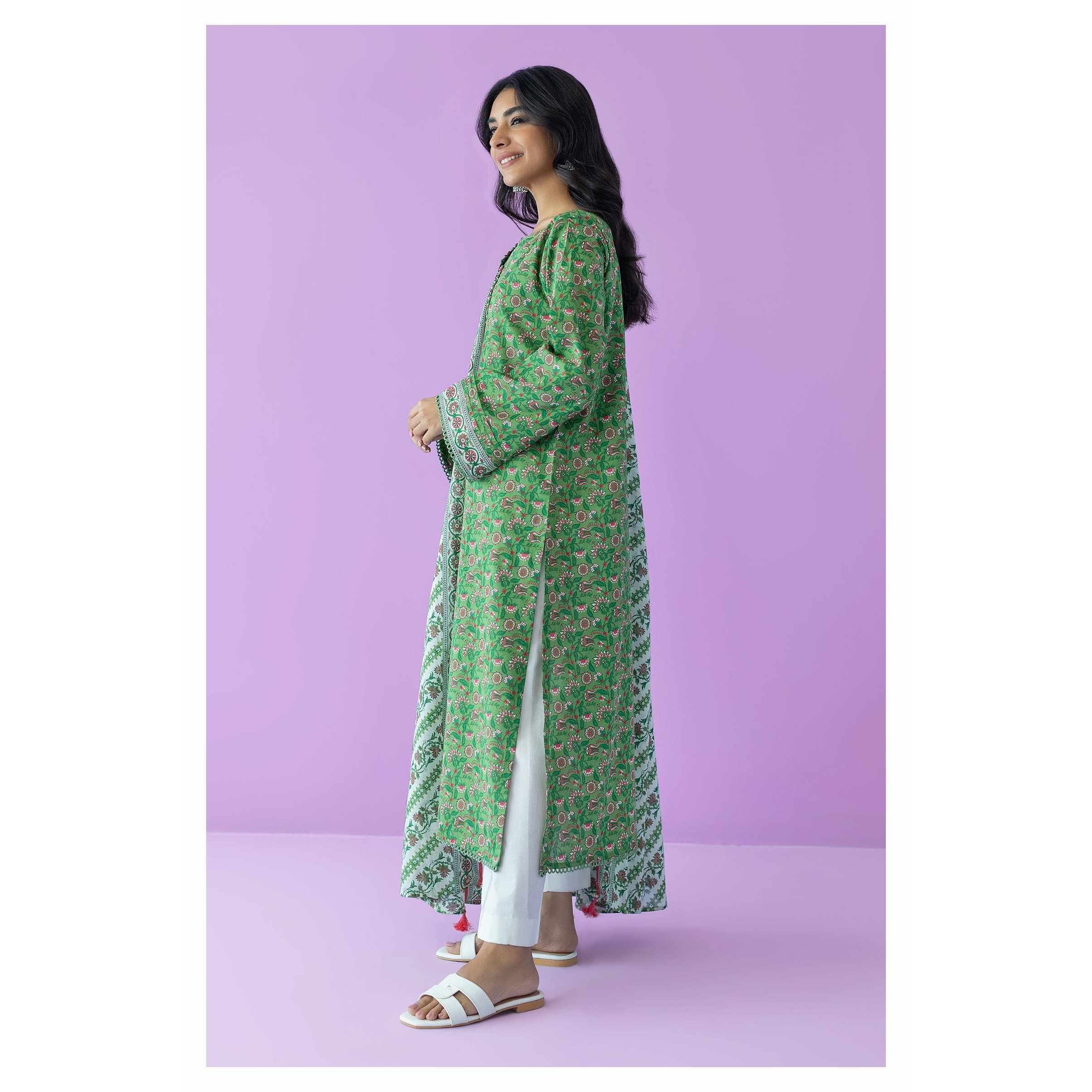 Orient 3 Piece Printed Lawn Shirt , Lawn Pant and Lawn Dupatta - 25541